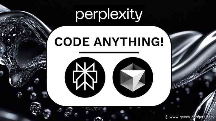 Unlock Coding Superpowers with Perplexity’s AI Tools : Code Anything