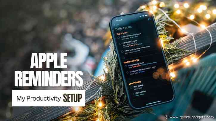 Unlock Your Productivity: How to Use Apple Reminders Effectively
