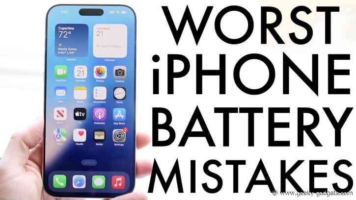 STOP Doing This! Secret iPhone Battery Killers REVEALED