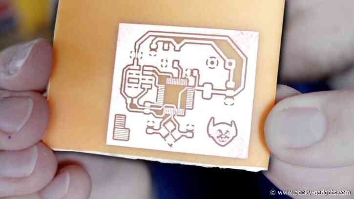 Create PCBs at Home Using an SLA 3D Printer
