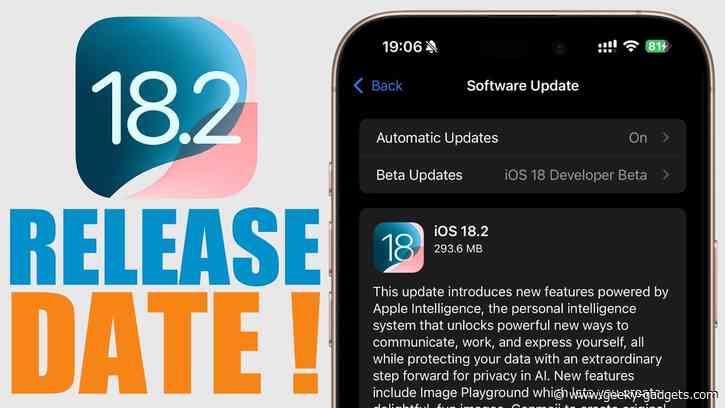 When Will iOS 18.2 Finally Be Released?