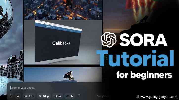 How to use OpenAI Sora AI Text-to-Video Generator – Beginners Guide