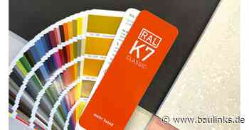 Wasserbasierter RAL K7 Classic Farbfächer