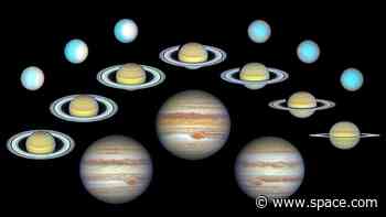 Dramatic changes on Uranus, Neptune, Saturn and Jupiter revealed in 10 years of Hubble Telescope images (video)