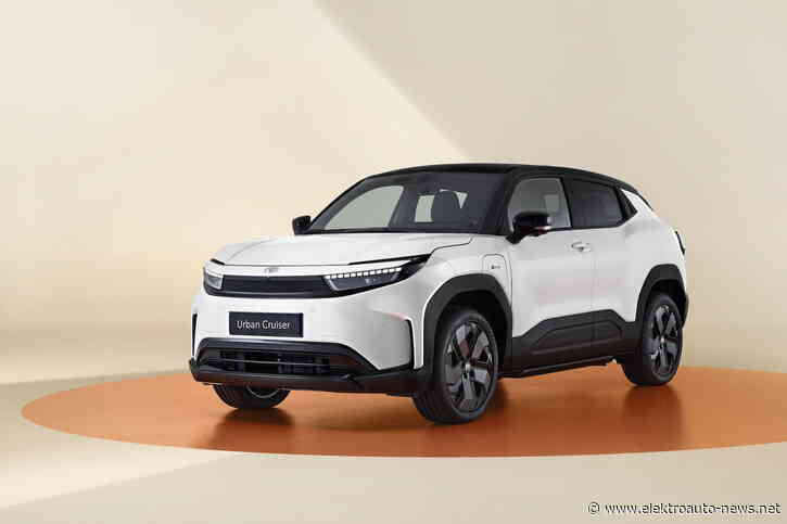 Toyota zeigt neues Elektroauto Urban Cruiser für 2025