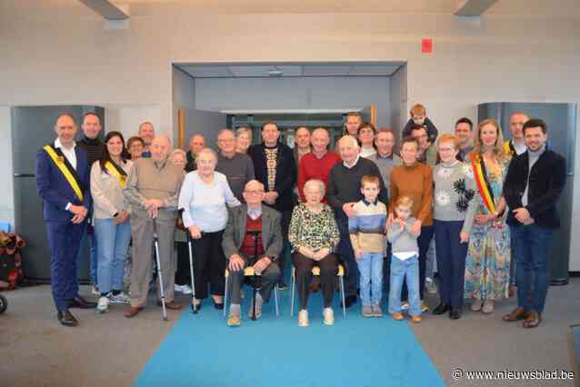 Platina bruiloft gevierd in Kortenberg