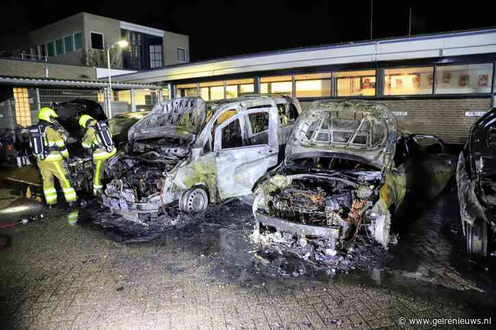 Politie verstuurt SMS in verband met brandstichting Tiel