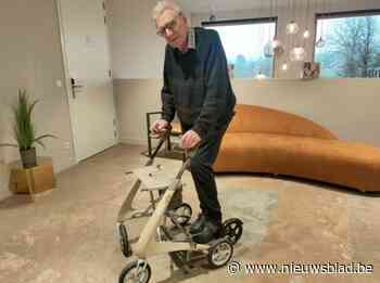 Jean-Marie (88) gaat stuk sneller met zelfgemaakte rollator-step: “In supermarkt word ik er steevast op aangesproken”