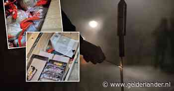 Politie vindt bijna 200 kilo zwaar vuurwerk midden in een woonwijk