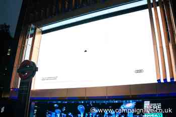 Audi takes over Outernet with tiny electric car