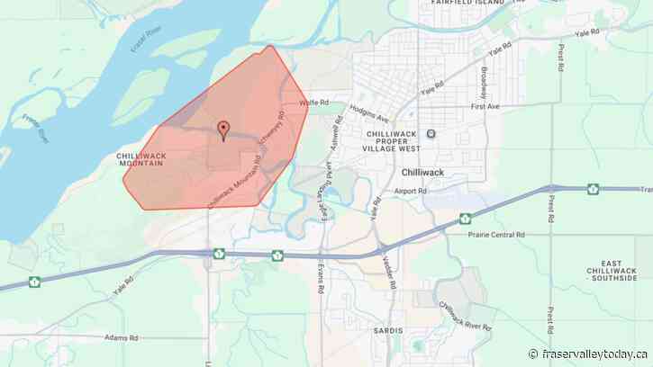 Vehicle accident possibly involving a dump truck leads to power outage Thursday in Chilliwack