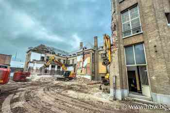 Rechtszalen van Hasselts Oud Gerechtshof afgebroken, archeologen nemen het nu over