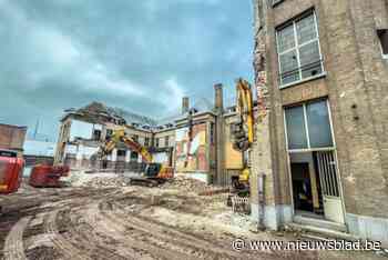 Rechtszalen van Hasselts Oud Gerechtshof afgebroken, archeologen nemen het nu over