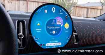 Mini’s infotainment system is very charming, but still needs work