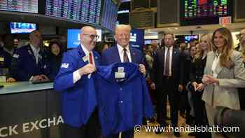 Dow Jones, S&P 500, Nasdaq: Trump inszeniert sich als Mann der Märkte – Gewinnmitnahmen bei Tech-Aktien
