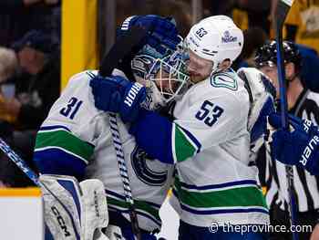 Mom of Vancouver Canucks forward Teddy Blueger wins $100,000 in 50/50 draw