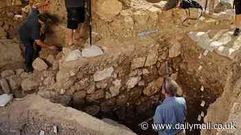 Archaeologists uncover 'exciting' inscription at Biblical Mount Zion