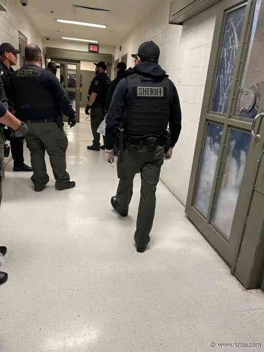 Law enforcement find drugs in Rio Arriba County Jail during raid