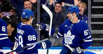 Maple Leafs hang on for 3-2 win over Ducks