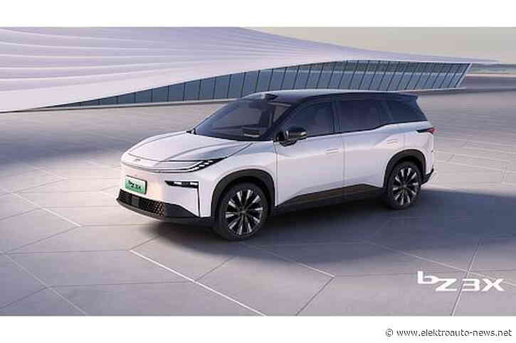 Vorverkauf in China: Neuer Elektro-SUV GAC-Toyota bZ3X