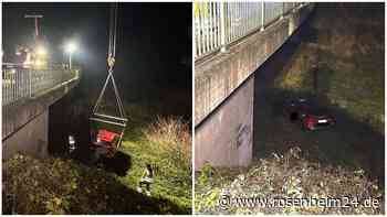 Fahrschul-Auto verunglückt bei Innbrücke – Bauamt will die Unfallstelle bei Griesstätt prüfen