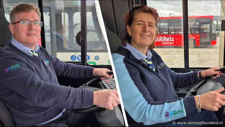 Flevoland - Van callcenter en vrachtwagen nu achter het stuur van de bus