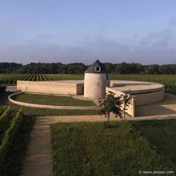 CMA turns historic mill into "beacon" for Wine Storehouse on French vineyard