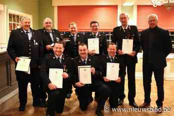 Brandweerlui Brandweerzone Centrum gehuldigd op Sint-Barbarafeest