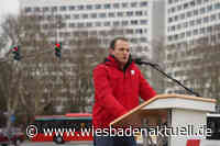 "Ohne uns läuft nichts": Beamte protestieren in Wiesbaden gegen Besoldungskürzungen