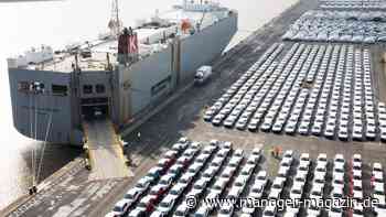 Konjunktur: Deutsche Exporte geben erneut deutlich nach