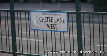 Two cars crash in Castle Lane West, Bournemouth