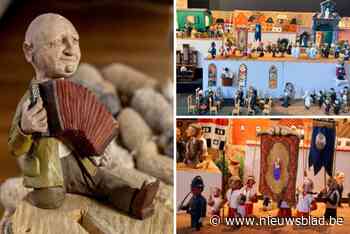 “Het begon met Suskewiet, Pietje Vogel en Schrobberbeek”: unieke kerststal in Liers stadhuis weer te bewonderen
