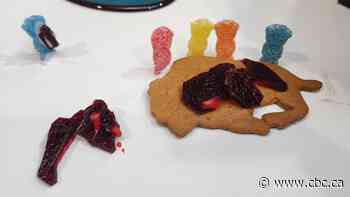 'Gory' gingerbread buffalo jump celebrates Plains hunting culture