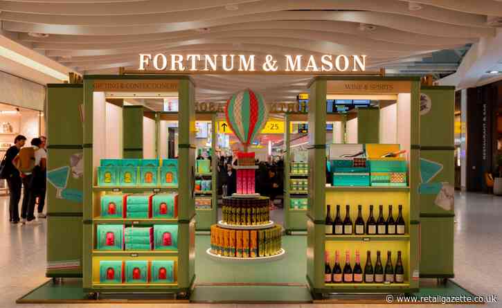 Fortnum & Mason launches pop-up in Heathrow Terminal 4
