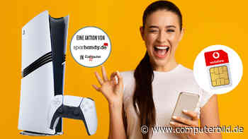 Sparhandy: 5G-Tarif im Vodafone-Netz mit 999 Gigabyte & PlayStation 5 Pro