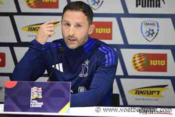 'Dit is de echte reden waarom Domenico Tedesco niet naar de WK-loting zal gaan'