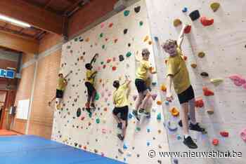 Technische school opent klimmuur… om leerlingen te laten wennen aan hoogtewerk