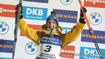 Biathlon heute im Liveticker: Sieg und Gesamtführung - Preuß begeistert in Tirol