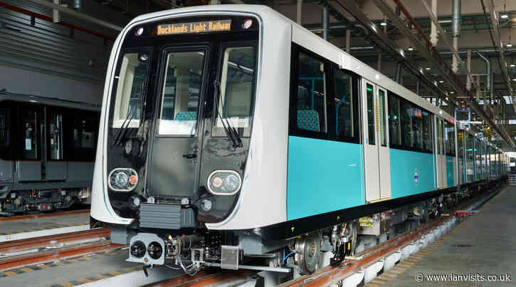 More of the new DLR trains have arrived for testing, but passenger launch delayed