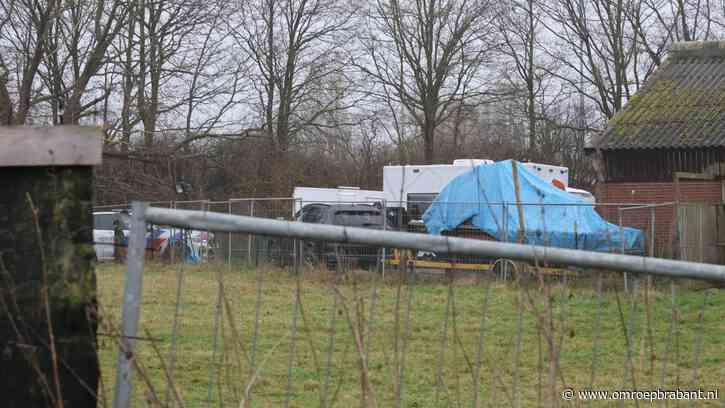 Ontdekt drugslab zat deels onder de grond, bodem flink vervuild