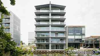 Woongebouw Civic Architects vormt herkenningspunt langs Tolhuiskanaal