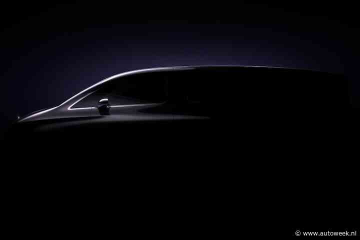 Mercedes-Benz toont elektrische opvolger V-klasse