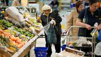 Inflation und Rubel-Verfall: Russen klagen über stark gestiegene Preise