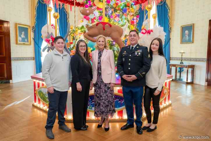 New Mexico National Guard sergeant honored at the White House