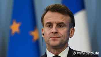 Ablenkung vom Chaos in Paris: Macron steht vor dem Totalausfall - und stürzt sich auf die Ukraine