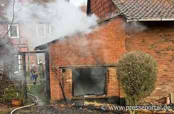 POL-NOM: Brand einer Garage