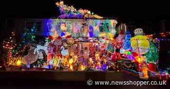 Mesmerising pictures of this year's Christmas lights on famous Welling home