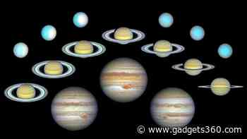 Hubble Telescope Documents 10 Years of Dramatic Changes on Outer Planets