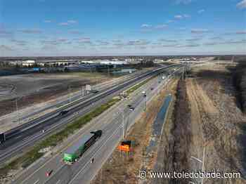 Lane and ramp changes to narrow northbound I-475 to 1 lane Saturday