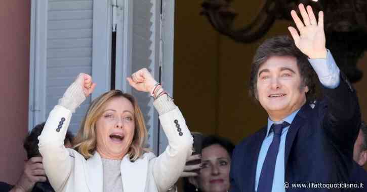 Javier Milei, Meloni gli darà la cittadinanza italiana. Le proteste: “Ennesimo schiaffo a chi aspetta da anni”